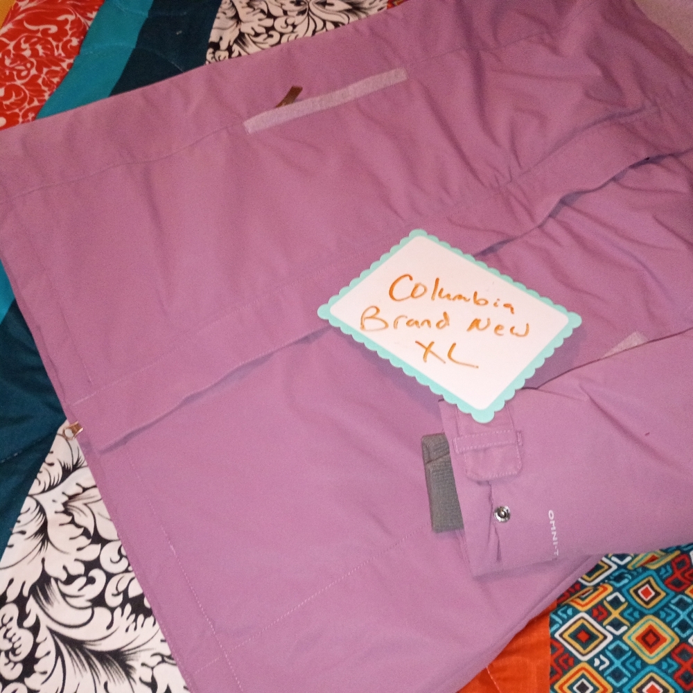 Columbia Lavender Hooded Jacket XL Women's Faux Fur Hoodie Nwt Heavy - Picture 2 of 4